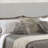 Clu Faux Leather Upholstered Eastern King Panel Bed Grey-39758393-28453078