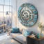 Solid Wood Wall Clock-1863256093-1863256111