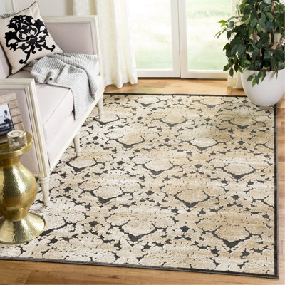Martha Stewart Viscose Damask Rug