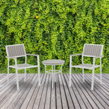 Deneene Round 2 - Person 18.9" Long Bistro Set