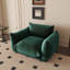 Fauteuil simple Cath Kofi en tissu d'ameublement en chenille moderne Broxton-976137775