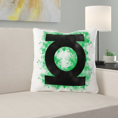 Coussin vert lanterne Mahnomen