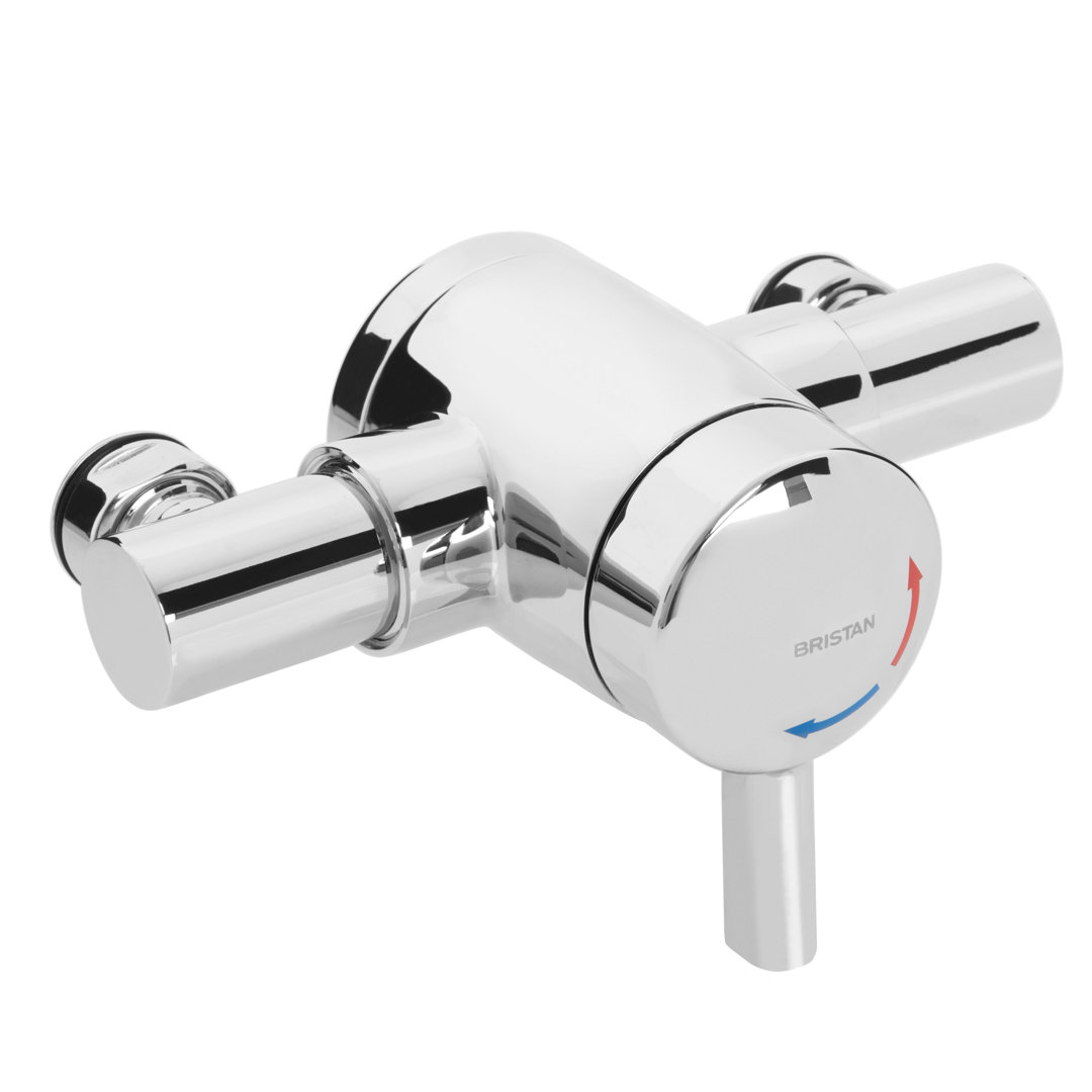 Opac Single Exposed Thermostatic Shower Valve