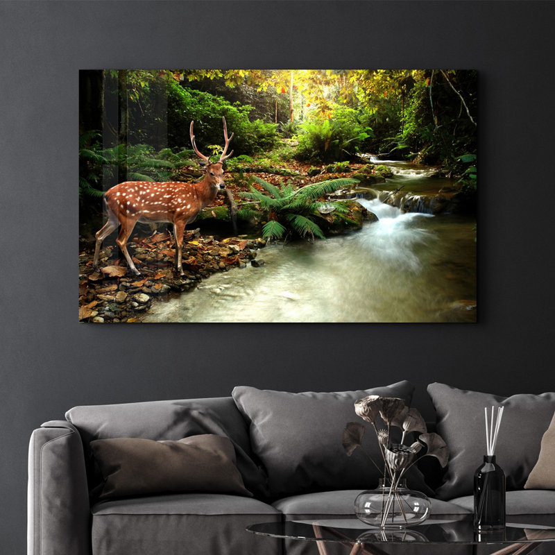 Decorative Tempered Glass Painting