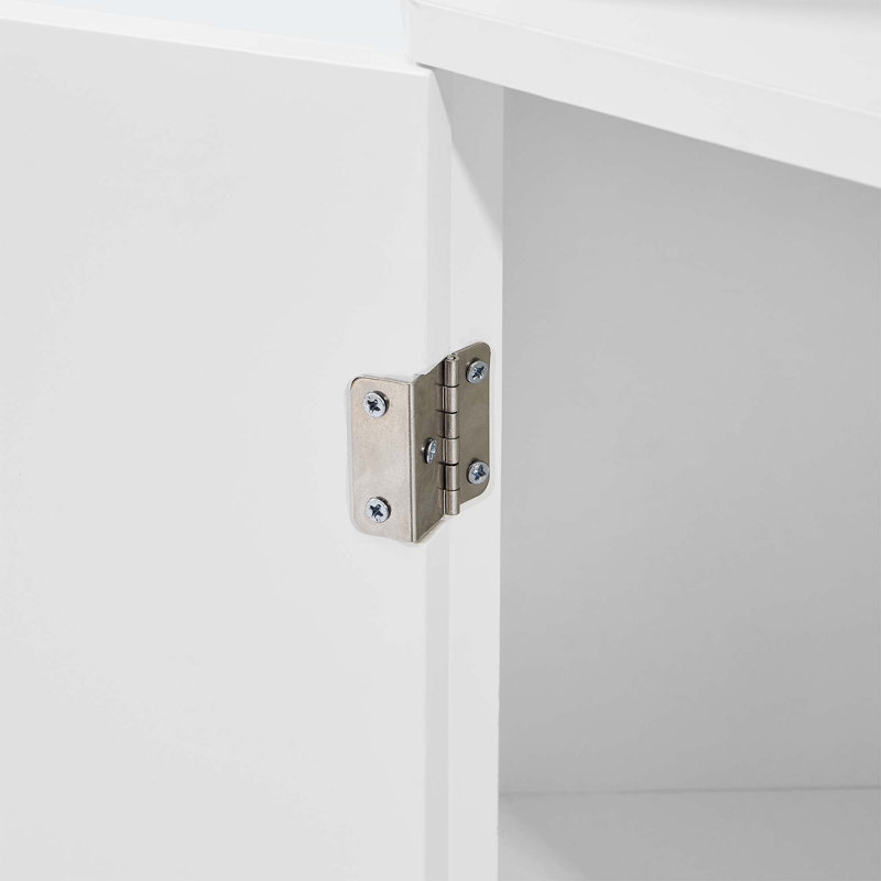Armoire de coin haute avec porte vitrée Altura