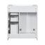 Meuble-lavabo 30 po avec lavabo en résine-100914207