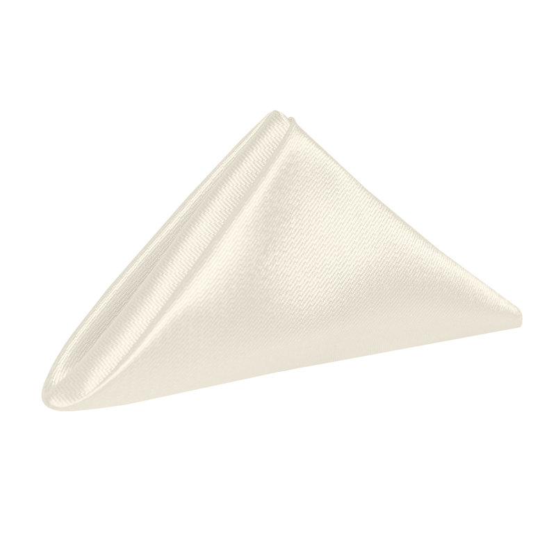 Serviette de table Rossana, Ivoire