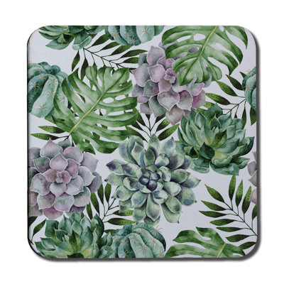 Square 6 Piece Coaster Set