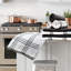 Cotton Stripe Waffle Tea Towel Kitchen Towel-1769692088