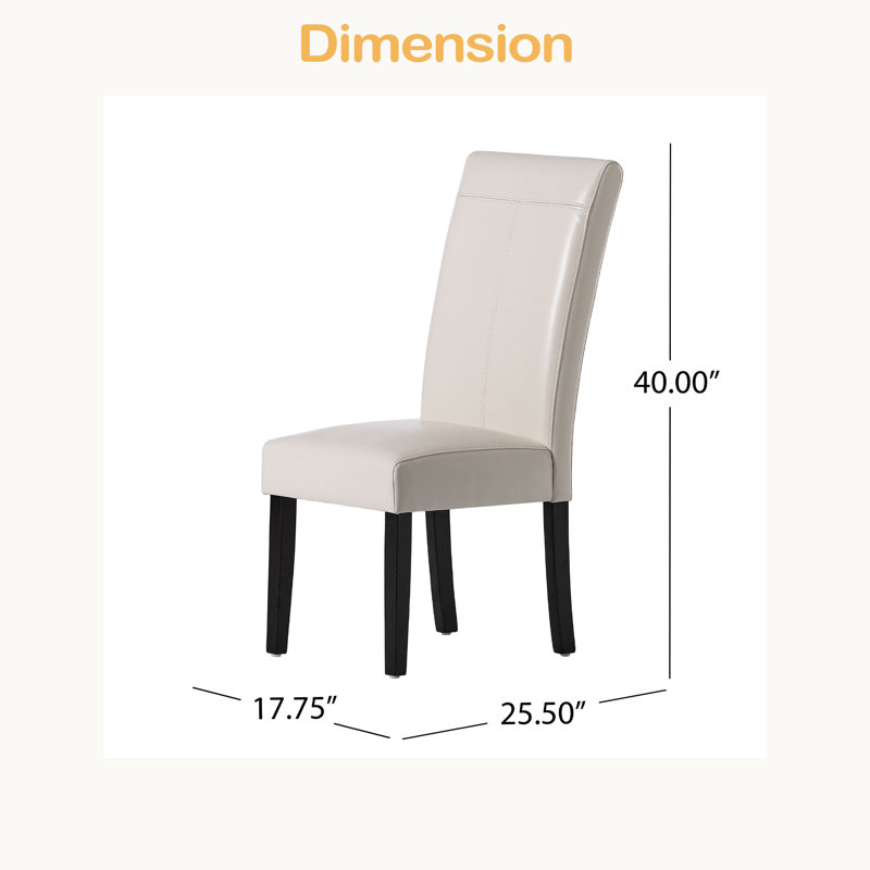 Chaise de salle à manger [ensemble de 2 pièces]