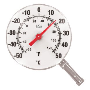 BIOS Indoor/Outdoor Magnetic Thermometer