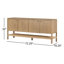 Zuma 72.25'' W Solid Wood Sideboard