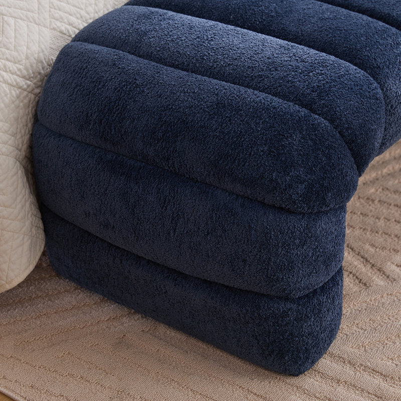 Banc de lit sans accoudoirs Modern, Navy