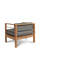 Soho 4 Piece Teak Sunbrella Sofa Set With Cushions-1900404365