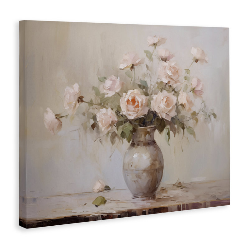 Toile romantique Bouquet de roses, design par Arlington Prints, H 30 po x l 40 po