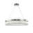 Modern 1 Light LED Chrome Halo Chandelier-605410655-605410640
