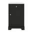 Armoire de salle de bain autoportante de 20 po avec support de rangement interne, porte à fermeture douce et tablette réglable-2066273056