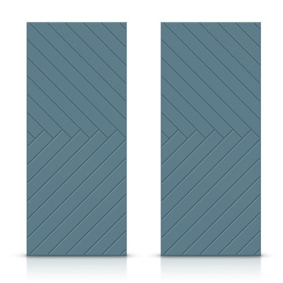 Panelled Manufactured Wood Sliding Closet Doors