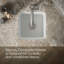 Cairn® 15 L x 15 W Neoroc® Undermount Bar Sink-1106426676