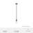 Klein 1 Light Glass Cone Pendant-70776546-70776545