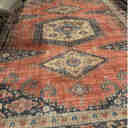 Birch Lane™ Avonmore Oriental Machine Woven Polyester Area Rug in Red ...