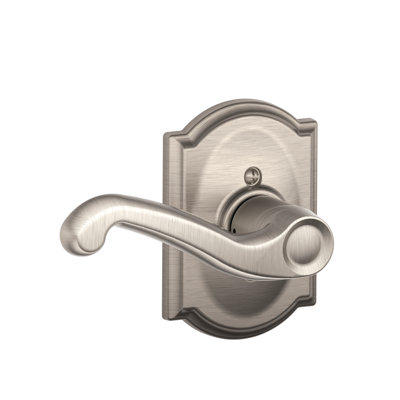 Flair Lever with Camelot Trim Non-Turning Lock