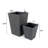 Self-Watering Square Planters - 2 Hand Woven , For Indoor And Outdoor Greenery In , Creating A Peaceful Environment Indoors Outdoors-302347373