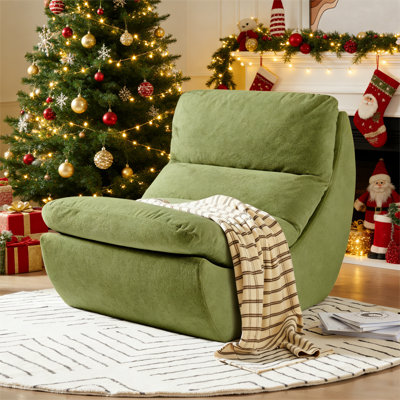 Bean Bag Chair Memory Foam Lunar Comfort Sofa - Machine Washable, Cat-Scratch Risistant Fabric with Side Pockets, Compressed Packaging by Trule