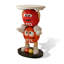 Blanc, rouge, orange et noir