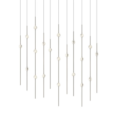 Constellation - Aries 36" Rectangle LED Pendant - 2700K - 240" Cable