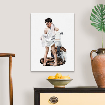 C-L-E-A-N, art mural sur toile