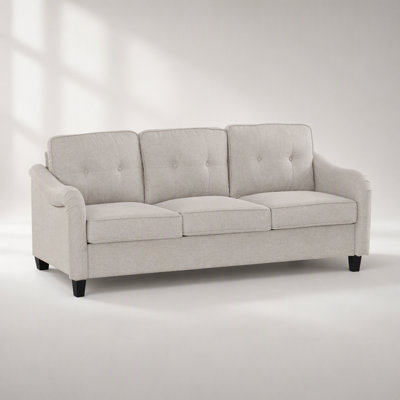 3 Piece Living Room Sofa Sets, Sectional Couch and Loveseat with Armchair, Modern Comfortable Seating for Apartment