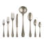 Vintage Pewter Flatware Set - 43 Pieces - Gold-1969046331
