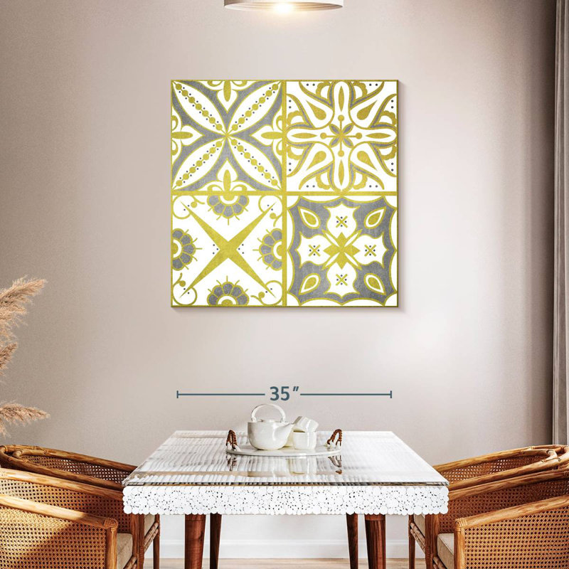 Kerner Lime Gold Azulejo Tiles