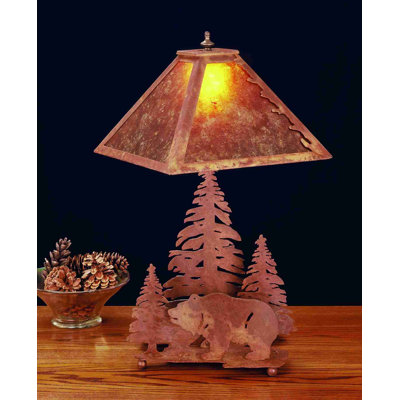 Rustic Lodge Table Lamp