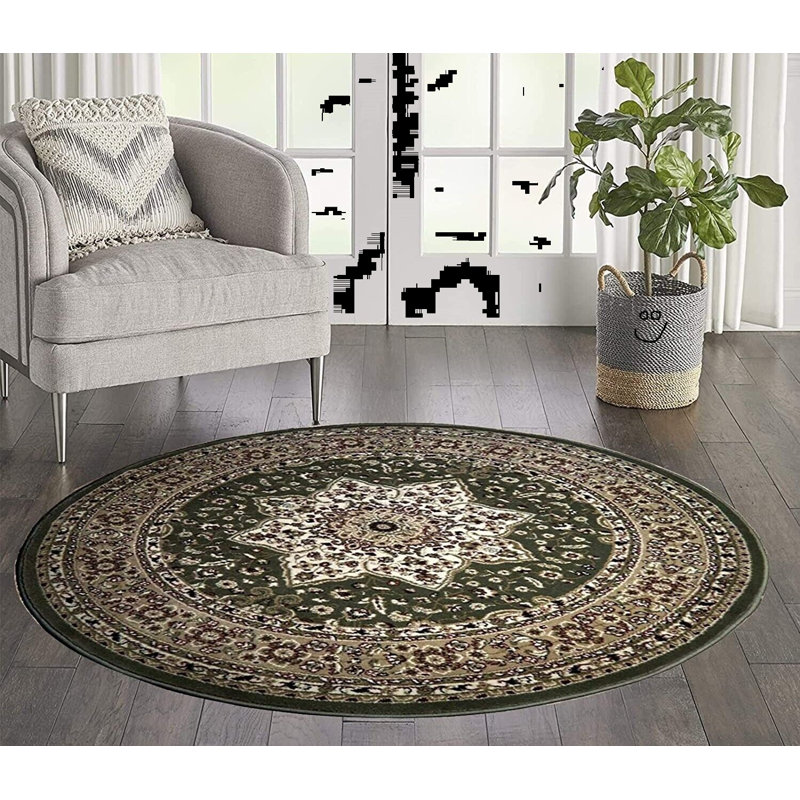Round Noran 120cm X 120cm Area Rug