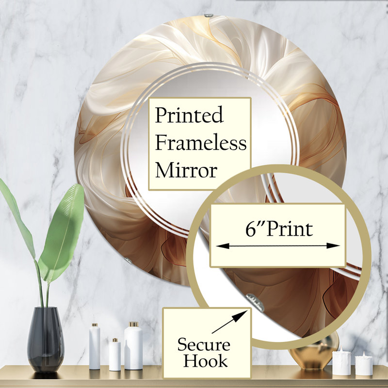 Miroir Zeeke, 32 po x 32 po
