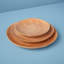 Assiette en bois Kiln Mango, moyen