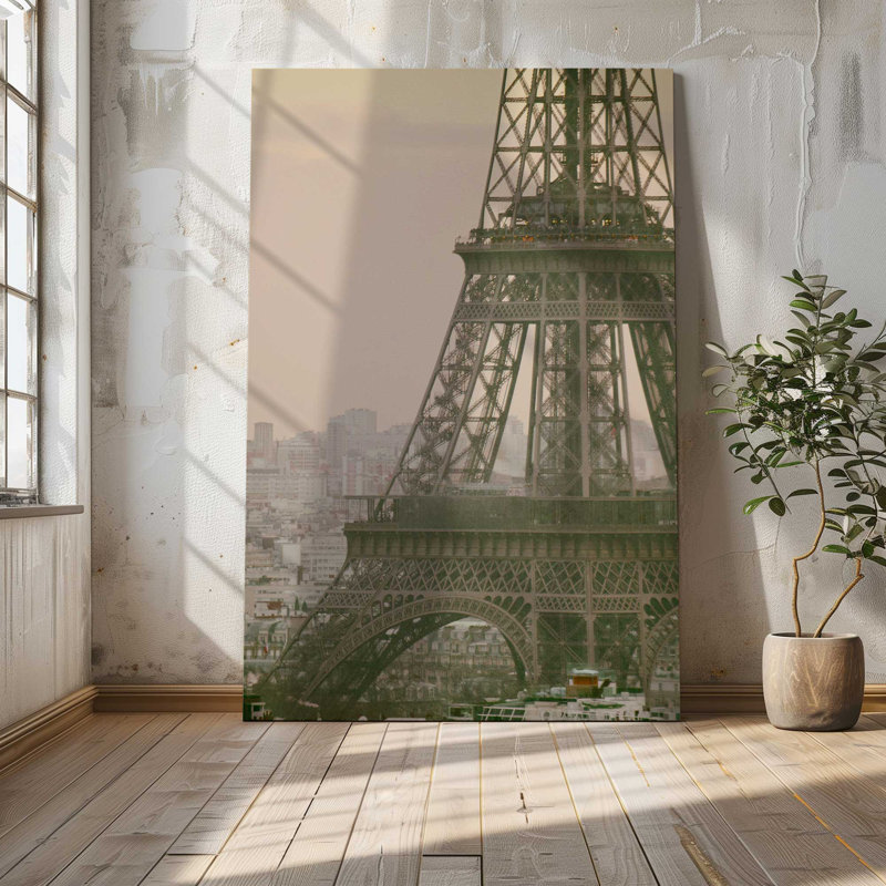 Madame Eiffel, Large Canvas Print, 54" H x 36" W
