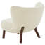 Fauteuil à oreilles capitonné de 31,1 pouces de largeur Cadwell-1140201053