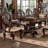 Agam Extendable Double Pedestal Dining Set