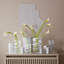 Vase Lyngby, blanc tourbillon, H: 8,1 po-120733446