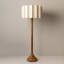 Lampe de salon en bois massif