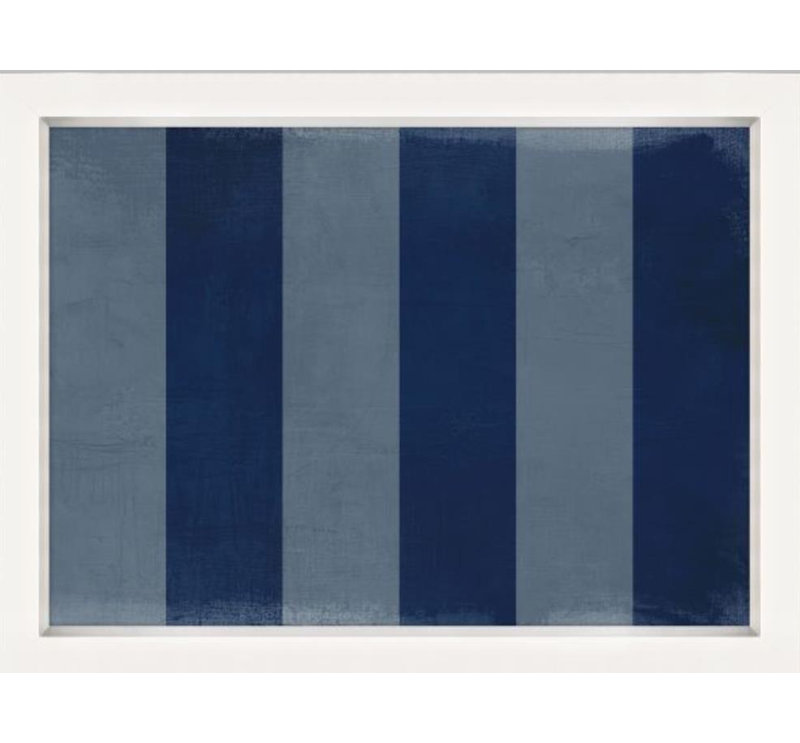 Nautical Flag VIII Print by Barclay Butera, Glass Coat, 24" H x 32" W