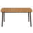 Grabau 6 - Person Teak Wicker Patio Dining Set with Rectangular Table-1584321118