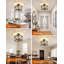 Plafonnier semi-encastré 4 lumières 4 lumières-1233595308