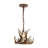 Rohrbach 18" W 3-Light Antler Tiered Chandelier-1427735844-1474163817