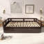 Lit de jour extensible en bois avec couchette-113853319