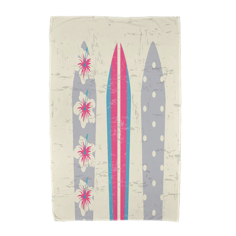Beach Towel, Grey-Pink