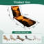  Coussin de patio d'extérieur pour l'extérieur 3 po Fisherman